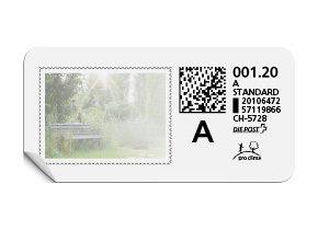A-Post-Briefmarke «Seelenfriede» Seelenfriede