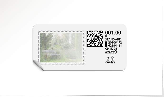 B-Post-Briefmarke «Seelenfriede» Seelenfriede
