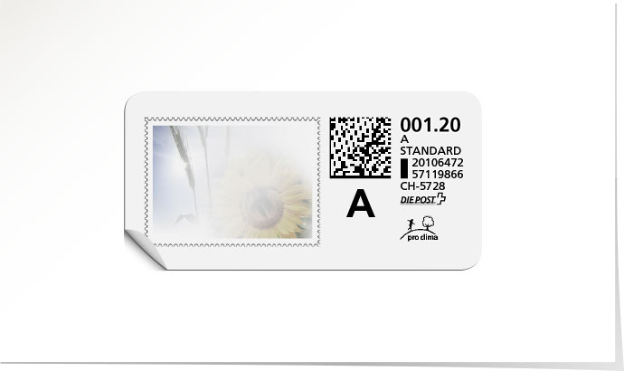 A-Post-Briefmarke «Sonnenblume» Sonnenblume