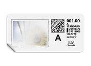 A-Post-Briefmarke «Sonnenblume»