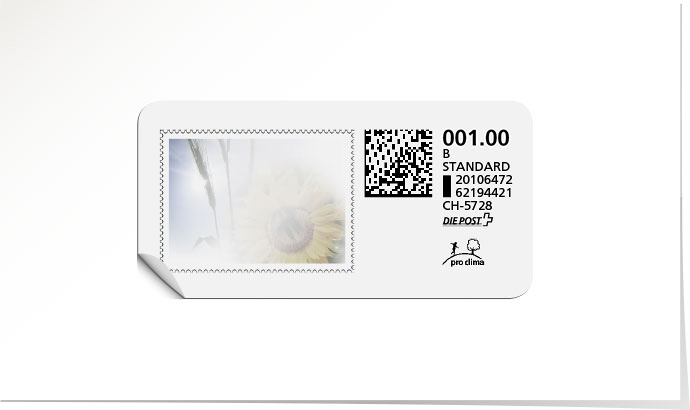 B-Post-Briefmarke «Sonnenblume» Sonnenblume