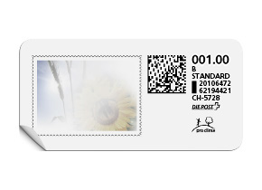 B-Post-Briefmarke «Sonnenblume»