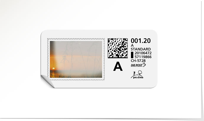 A-Post-Briefmarke «Sonnenuntergang» Sonnenuntergang