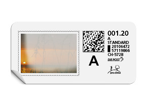 A-Post-Briefmarke «Sonnenuntergang»