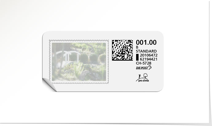 B-Post-Briefmarke «Verbindung» Verbindung