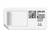 B-Post-Briefmarke «Silberkreuz»