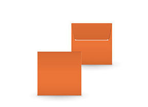 Couvert orange 125 x 125 C4290.31