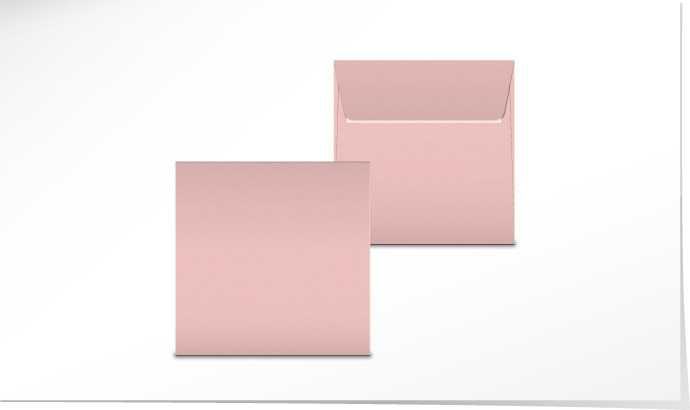 Couvert rosa 155 x 155 C4590.28