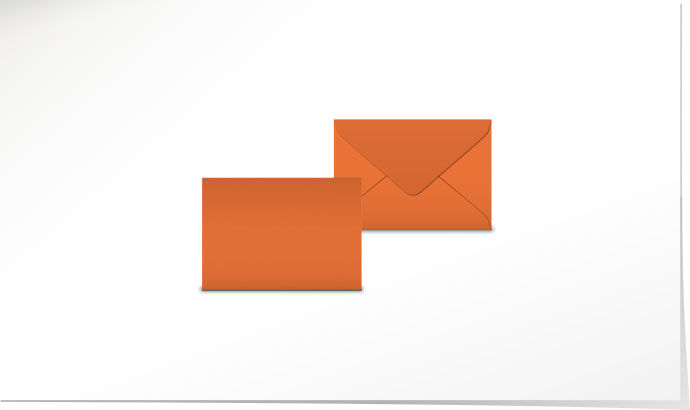 Couvert orange C7 C4731/C7
