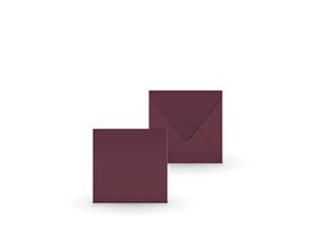Couvert bordeaux 80 x 80 C4890.22