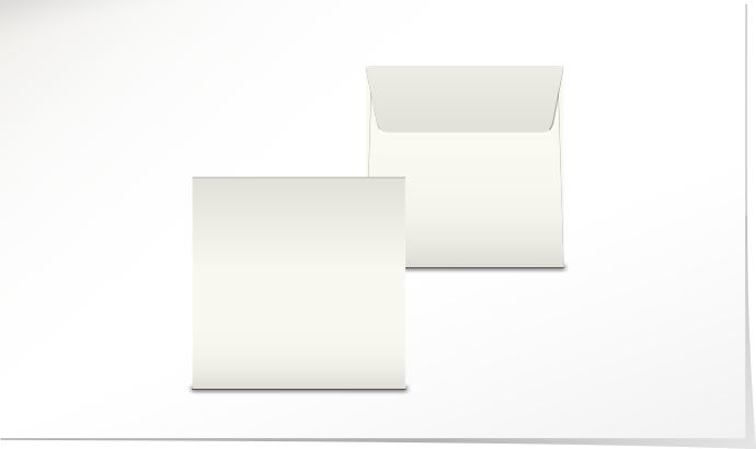Couvert ultra white 155 x 155 C5501 - Solange Vorrat