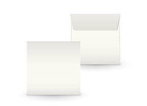 Couvert ultra white 155 x 155 C5501 - Solange Vorrat