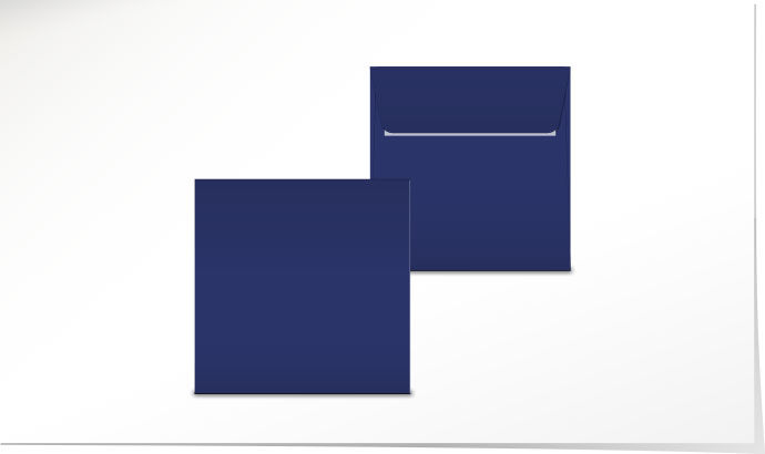 Couvert indigo blue 155 x 155 C5506 - Solange Vorrat