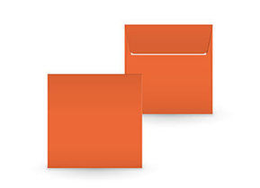 Couvert vulkanorange 155 x 155 C5566