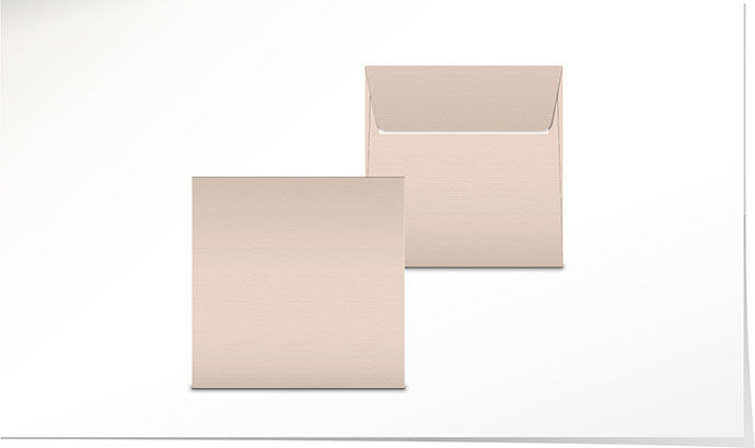 Couvert nude 155 x 155 C5568