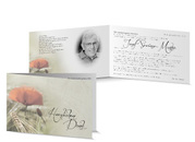 Danksagung Mohn DK2652