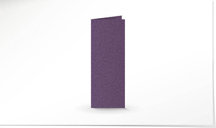 80 x 210 Doppelkarte purple K4190.42