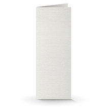80 x 210 Doppelkarte Leinen softweiss