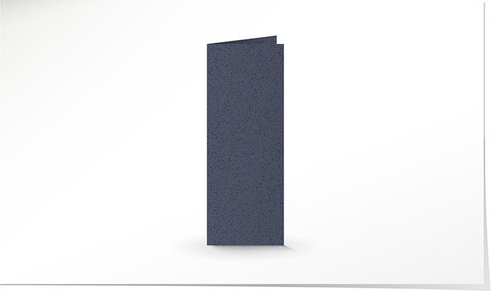 80 x 210 Doppelkarte navy K4190.56