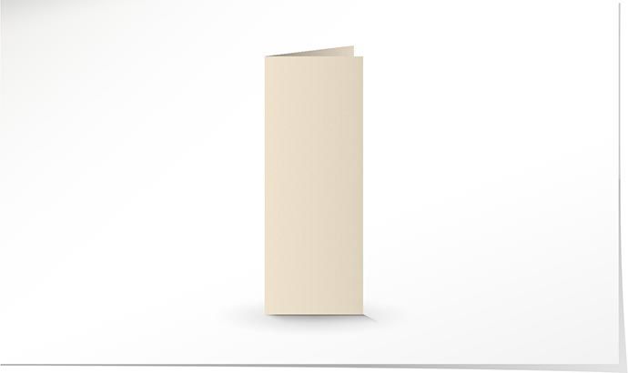 80 x 210 Doppelkarte ivory K4190.93