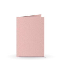 A6 Doppelkarte rosa