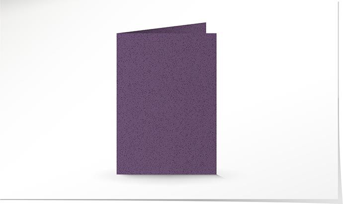 A5 Doppelkarte purple K4742/5