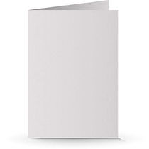 A5 Doppelkarte ice silver