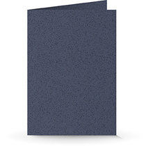 A5 Doppelkarte navy