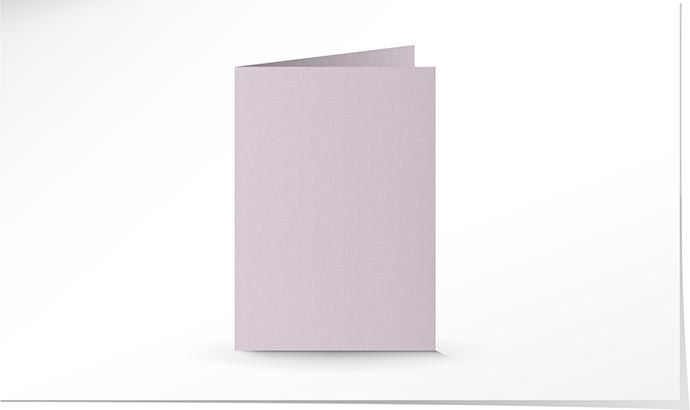 A5 Doppelkarte lilac K4781/5