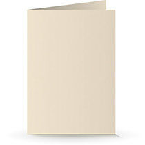 A5 Doppelkarte ivory