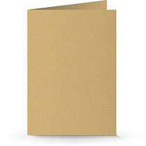 A5 Doppelkarte gold