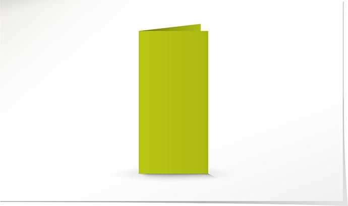 A6/5 Doppelkarte lime tonic K4915/6 - Solange Vorrat