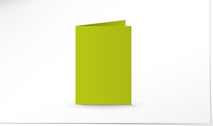 A6 Doppelkarte lime tonic K4915