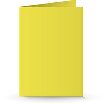 A5 Doppelkarte citron
