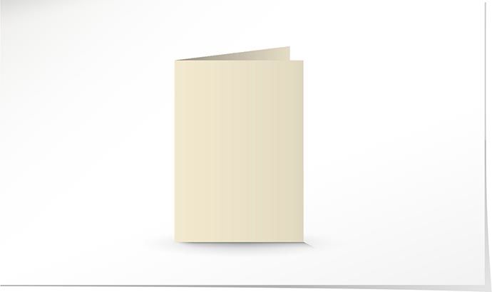 A6 Doppelkarte ivoire K4954 - Solange Vorrat