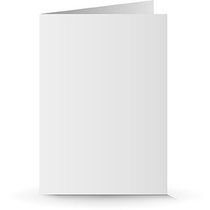 A5 Doppelkarte natural white