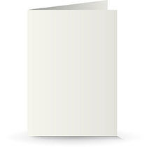 A5 Doppelkarte ultra white