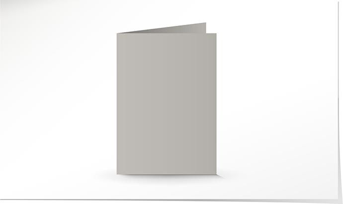 A5 Doppelkarte grey K5203/5 - Solange Vorrat