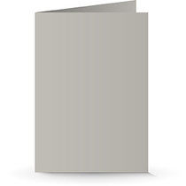 A5 Doppelkarte grey