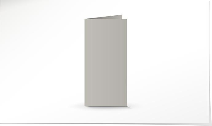 A6/5 Doppelkarte grey K5203/6 - Solange Vorrat