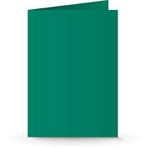 A5 Doppelkarte emerald