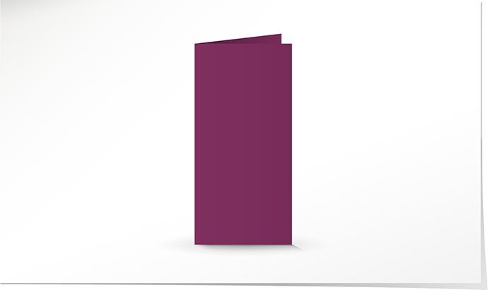 A6/5 Doppelkarte deep purple K5208/6