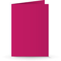 A5 Doppelkarte hot pink
