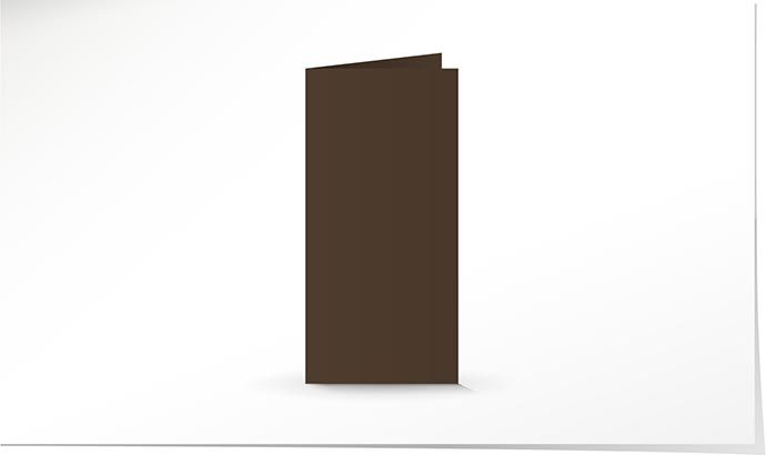 A6/5 Doppelkarte mocha K5212/6
