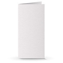 A6/5 Doppelkarte blütenweiss