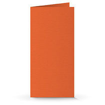 A6/5 Doppelkarte vulkanorange