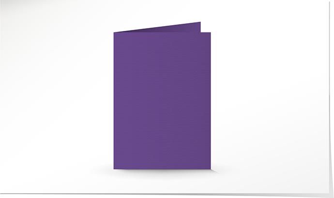 A5 Doppelkarte amethyst K5270/5