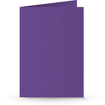 A5 Doppelkarte amethyst