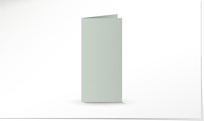 A6/5 Doppelkarte pastellgrün K5274/6