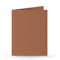 140 x 180 Doppelkarte copper